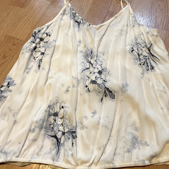 Gentle Fawn Tops - Gentle Fawn white cami with sheer back